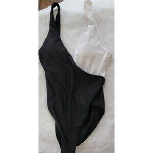 NWOT Basta Surf Anthropology SM Open-Back Plunge 1PC Swimsuit #98746